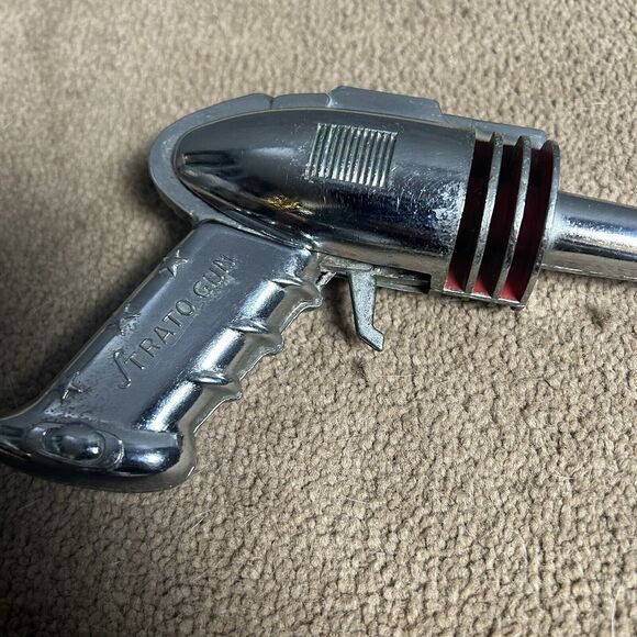 1952 Futuristic Prod. STRATO GUN Pristine working Cap Gun Ray gun Space pistol - Picture 5 of 11